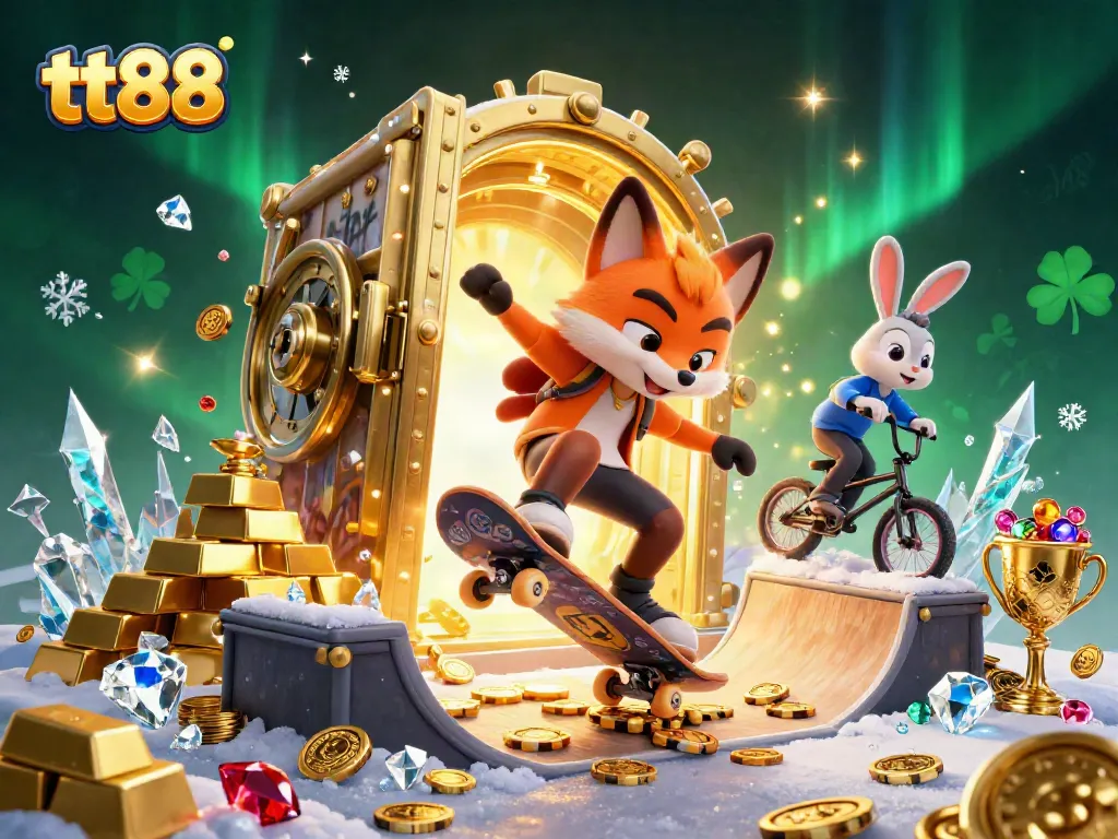 Level up your gaming experience at tt88 with jackpot treasures and vibrant animations.