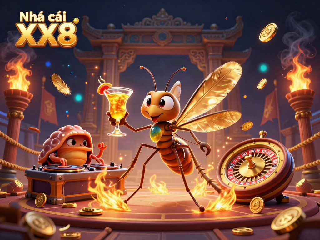 Engage in vibrant gaming at Nhà cái XX8 with 3D characters bringing casino excitement to life.