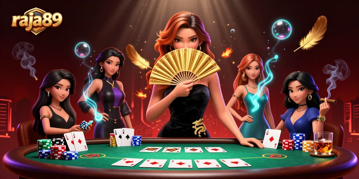 Experience exciting gameplay at raja89 with captivating visuals and poker elements for immersive action.