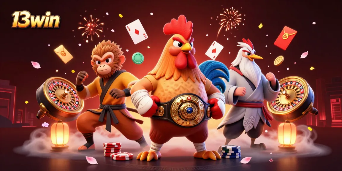 Experience thrilling gameplay at 13win with captivating characters and gold-themed betting elements.
