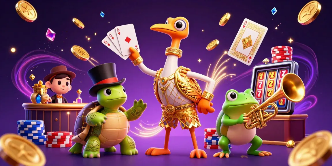 Engage with nhà cái uy tín while experiencing the exciting casino scene with vibrant characters and dynamic gaming elements.