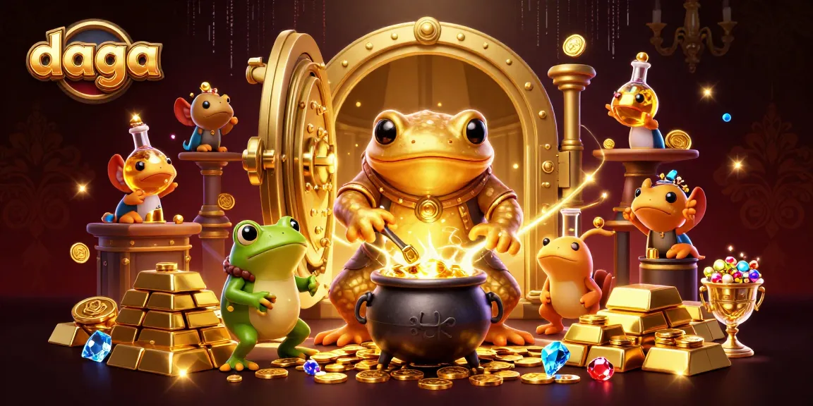 Engage with daga's vibrant online casino scene, showcasing alchemists and golden treasures.