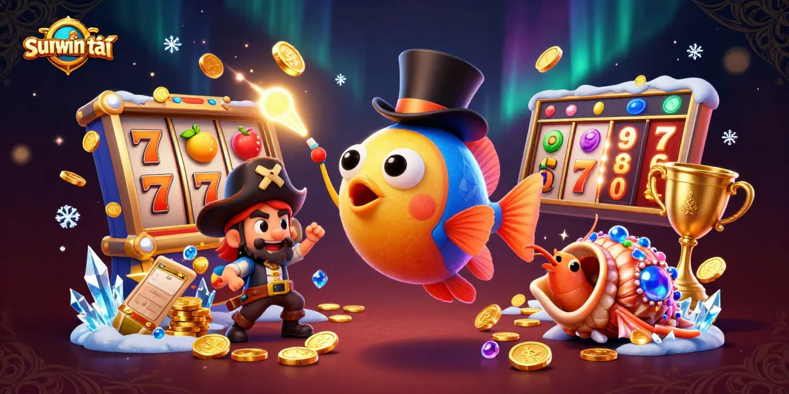 Win big with sunwin tải in this vibrant 3D casino slot game scene full of treasures and excitement!