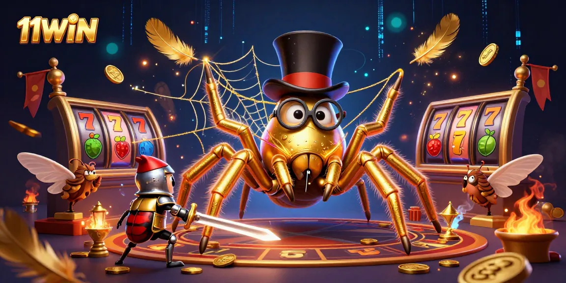 Engage in thrilling play at 11WIN with a vibrant casino adventure featuring card games and lively characters.